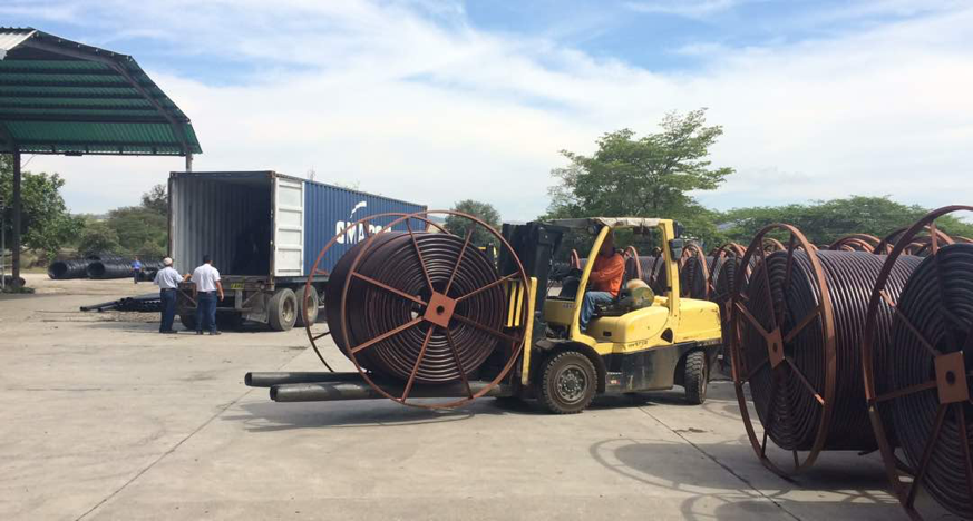 Trabajo de infraestructura realizado por BW Telecom